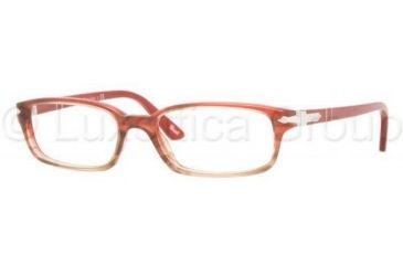 Image of Persol PO2973V Eyeglass Frames 925-5216 - Red Gradient Brown 