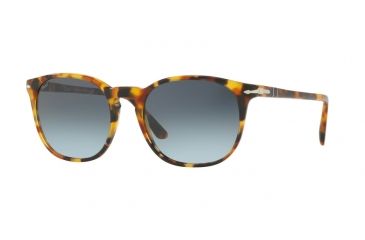 Image of Persol PO3007S Single Vision Prescription Sunglasses PO3007S-105286-53 - Lens Diameter 53 mm, Frame Color Madreterra
