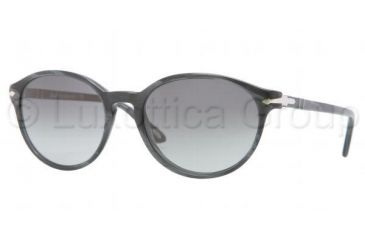 Image of Persol PO3015S Prescription Sunglasses PO3015S-982-71-5418 - Lens Diameter 54 mm, Frame Color Grey Horn