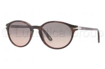 Image of Persol PO3015S Prescription Sunglasses PO3015S-983-87-5118 - Lens Diameter 51 mm, Frame Color Red Horn