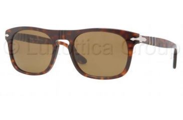 Image of Persol PO3018S Bifocal Prescription Sunglasses PO3018S-24-33-5320 - Frame Color Havana, Lens Diameter 53 mm