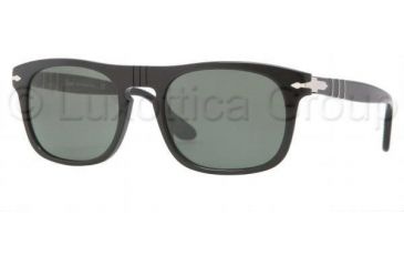 Image of Persol PO3018S Bifocal Prescription Sunglasses PO3018S-95-31-5320 - Frame Color Black, Lens Diameter 53 mm