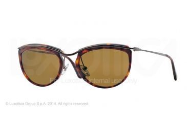 Image of Persol PO3082S Single Vision Prescription Sunglasses PO3082S-899-33-52 - Lens Diameter 52 mm, Frame Color Matte Havana