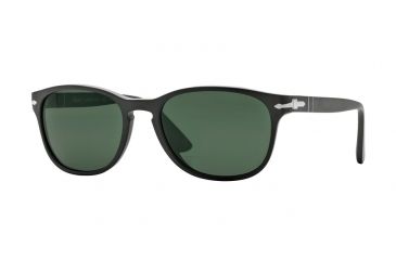 Image of Persol PO3086S Bifocal Prescription Sunglasses PO3086S-900058-56 - Lens Diameter 56 mm, Frame Color Matte Black