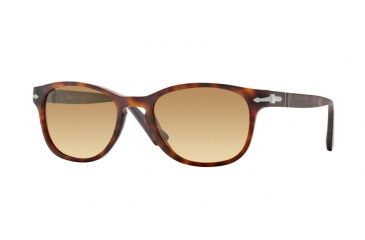 Image of Persol PO3086S Bifocal Prescription Sunglasses PO3086S-900181-53 - Lens Diameter 53 mm, Frame Color Matte Havana