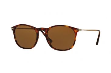 Image of Persol PO3124S Progressive Prescription Sunglasses PO3124S-24-57-50 - Lens Diameter 50 mm, Frame Color Havana