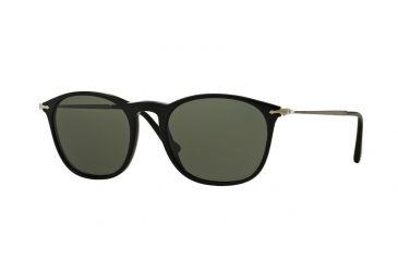Image of Persol PO3124S Progressive Prescription Sunglasses PO3124S-95-58-50 - Lens Diameter 50 mm, Frame Color Black