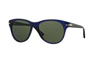 Image of Persol PO3134S Progressive Prescription Sunglasses PO3134S-181-31-51 - Lens Diameter 51 mm, Frame Color Blue