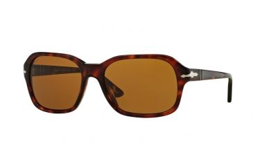 Image of Persol PO3136S Progressive Prescription Sunglasses PO3136S-24-33-57 - Lens Diameter 57 mm, Frame Color Havana