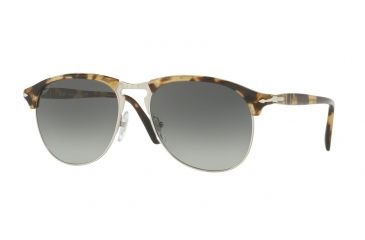 Image of Persol PO8649S Bifocal Prescription Sunglasses PO8649S-105671-53 - Lens Diameter 53 mm, Frame Color Brown/beige Tortoise
