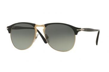Image of Persol PO8649S Bifocal Prescription Sunglasses PO8649S-95-71-53 - Lens Diameter 53 mm, Frame Color Black