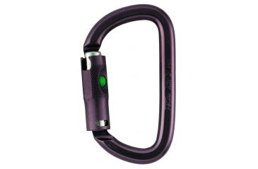 Image of Petzl Am'D Ball Lock Carabiner, Gray, M34A BL