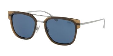 Image of Polo PH3117 Progressive Prescription Sunglasses, 54mm, Brown, PH3117-934780-54-PRO
