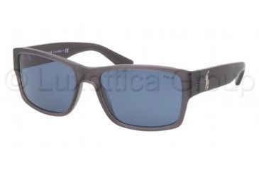 Image of Polo PH4061 Single Vision Prescription Sunglasses PH4061-519580-5717 - Lens Diameter 57 mm, Frame Color Matte Grey