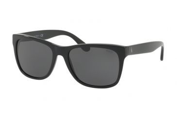 Image of Polo PH4106 Bifocal Prescription Sunglasses PH4106-500187-57 - Lens Diameter 57 mm, Frame Color Shiny Black