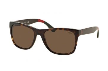 Image of Polo PH4106 Bifocal Prescription Sunglasses PH4106-556873-57 - Lens Diameter 57 mm, Frame Color Shiny Dark Havana