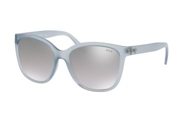 Image of Polo PH4114 Bifocal Prescription Sunglasses PH4114-56106V-55 - Lens Diameter 55 mm, Frame Color Matte Crystal Blue