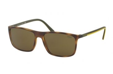 Image of Polo PH4115 Bifocal Prescription Sunglasses PH4115-560273-57 - Lens Diameter 57 mm, Frame Color Vintage Dark Havana