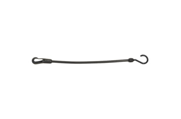Image of Polyflex Pc18Fe Polycord With Snap Hook - 18in, BLACK, 18in, PC18FE-BLACK