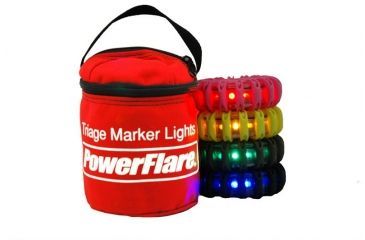 Image of Powerflare 4-Pack PowerFlare Soft Pack, Magnetic, Assorted SP4M-TL
