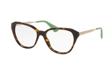 Image of Prada CINEMA PR28SVF Eyeglass Frames 2AU1O1-54 - Havana Frame
