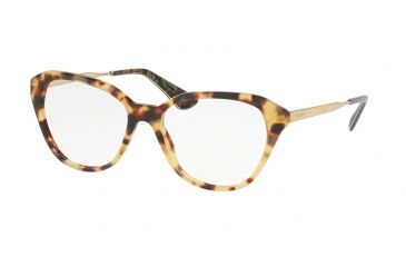 Image of Prada CINEMA PR28SVF Eyeglass Frames 7S01O1-54 - Medium Havana Frame