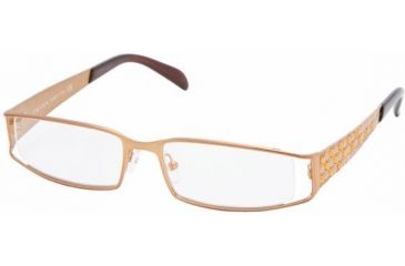 Image of Prada Eyeglass Frames PR64LV 7OE1O1-5016 - Brass 