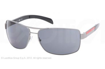 Image of Prada PS54IS Bifocal Prescription Sunglasses PS54IS-5AV5Z1-65 - Lens Diameter 65 mm, Frame Color Gunmetal
