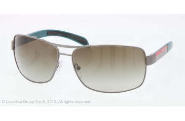 Image of Prada PS54IS Bifocal Prescription Sunglasses PS54IS-75S4M1-65 - Lens Diameter 65 mm, Lens Diameter 65 mm, Frame Color Brushed Gunmetal