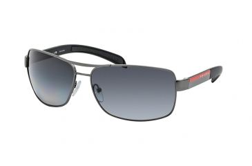 Image of Prada PS54IS Bifocal Prescription Sunglasses PS54IS-7CQ5W1-65 - Lens Diameter 65 mm, Frame Color Gunmetal