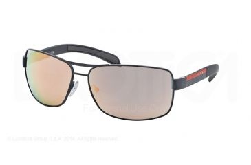 Image of Prada PS54IS Bifocal Prescription Sunglasses PS54IS-AGG2D2-65 - Lens Diameter 65 mm, Frame Color Grey Demishiny