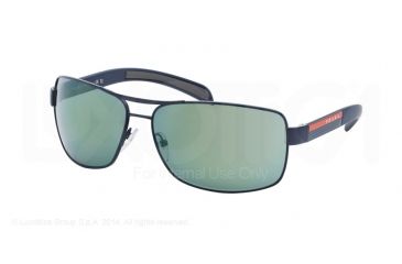 Image of Prada PS54IS Bifocal Prescription Sunglasses PS54IS-MA33C0-65 - Lens Diameter 65 mm, Frame Color Blue Demishiny