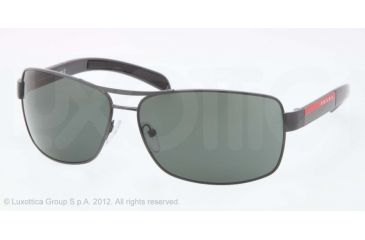Image of Prada PS54IS Bifocal Prescription Sunglasses PS54IS-OAV3O1-65 - Lens Diameter 65 mm, Lens Diameter 65 mm, Frame Color Aspalth
