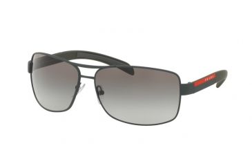 Image of Prada PS54IS Bifocal Prescription Sunglasses PS54IS-UFI0A7-65 - Lens Diameter 65 mm, Frame Color Green Rubber