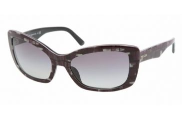 Image of Prada PR03NS Progressive Sunglasses - Top Mimetic Gray/Black Frame / 57 mm Prescription Lenses, BF03M1-5718