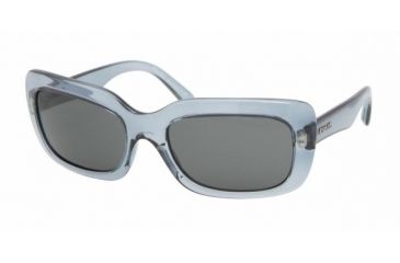Image of Prada PR23MS Bifocal Sunglasses - Denim Gray Frame / 56 mm Prescription Lenses, PD69K1-5618