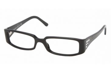 Image of Prada PR06LV #1AB1O1 - Gloss Black Demo Lens Frame