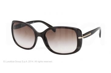 Image of Prada PR08OS Progressive Prescription Sunglasses PR08OS-DHO0A6-57 - Lens Diameter 57 mm, Frame Color Brown