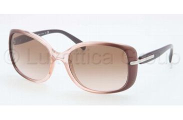Image of Prada PR08OS Progressive Prescription Sunglasses PR08OS-IAA0A6-5717 - Lens Diameter 57 mm, Frame Color Plum Gradient