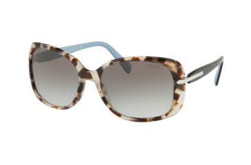 Image of Prada PR08OS Progressive Prescription Sunglasses, 57mm, Spotted Brown, PR08OS-UAO0A7-57-PRO