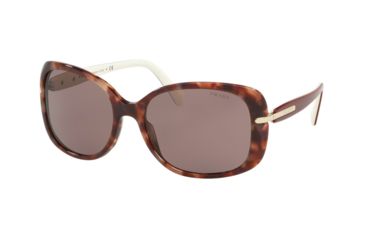 Image of Prada PR08OS Progressive Prescription Sunglasses, 57mm, Pink Havana, PR08OS-UE06X1-57-PRO