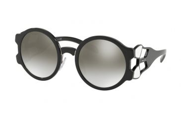 Image of Prada PR13US Bifocal Prescription Sunglasses PR13US-1AB5O0-54 - Lens Diameter 54 mm, Frame Color Black