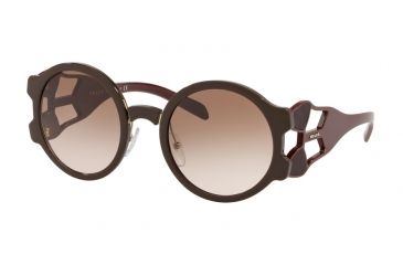 Image of Prada PR13US Bifocal Prescription Sunglasses PR13US-DHO0A6-54 - Lens Diameter 54 mm, Frame Color Brown