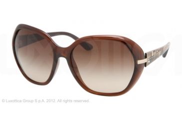 Image of Prada PR14NS Bifocal Prescription Sunglasses PR14NS-4AN6S1-61 - Lens Diameter 61 mm, Lens Diameter 61 mm, Frame Color Brown