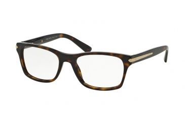 Image of Prada PR16SV Eyeglass Frames 2AU1O1-52 - Havana Frame