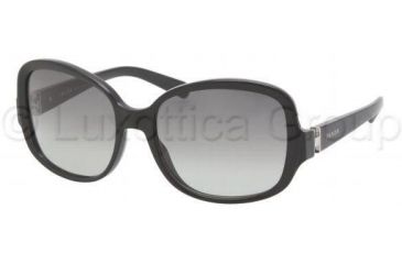 Image of Prada PR17NS Bifocal Prescription Sunglasses PR17NS-1AB3M1-5717 - Frame Color Black, Lens Diameter 57 mm