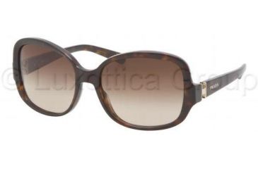 Image of Prada PR17NS Bifocal Prescription Sunglasses PR17NS-2AU6S1-5717 - Lens Diameter 57 mm, Frame Color Havana
