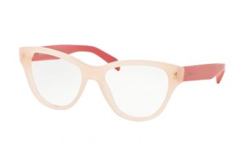 Image of Prada PR23SV Eyeglass Frames UEW1O1-54 - Opal Pink Frame