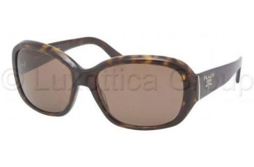Image of Prada PR31NS Sunglasses 2AU8C1-5816 - Havana Frame, Brown Lenses, 58mm Lens Diameter