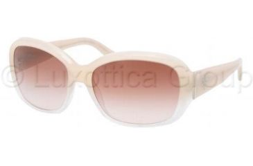 Image of Prada PR31NS Sunglasses EAD2F1-5816 - Beige Gradient Ice Frame, Brown Gradient Lenses, 58mm Lens Diameter